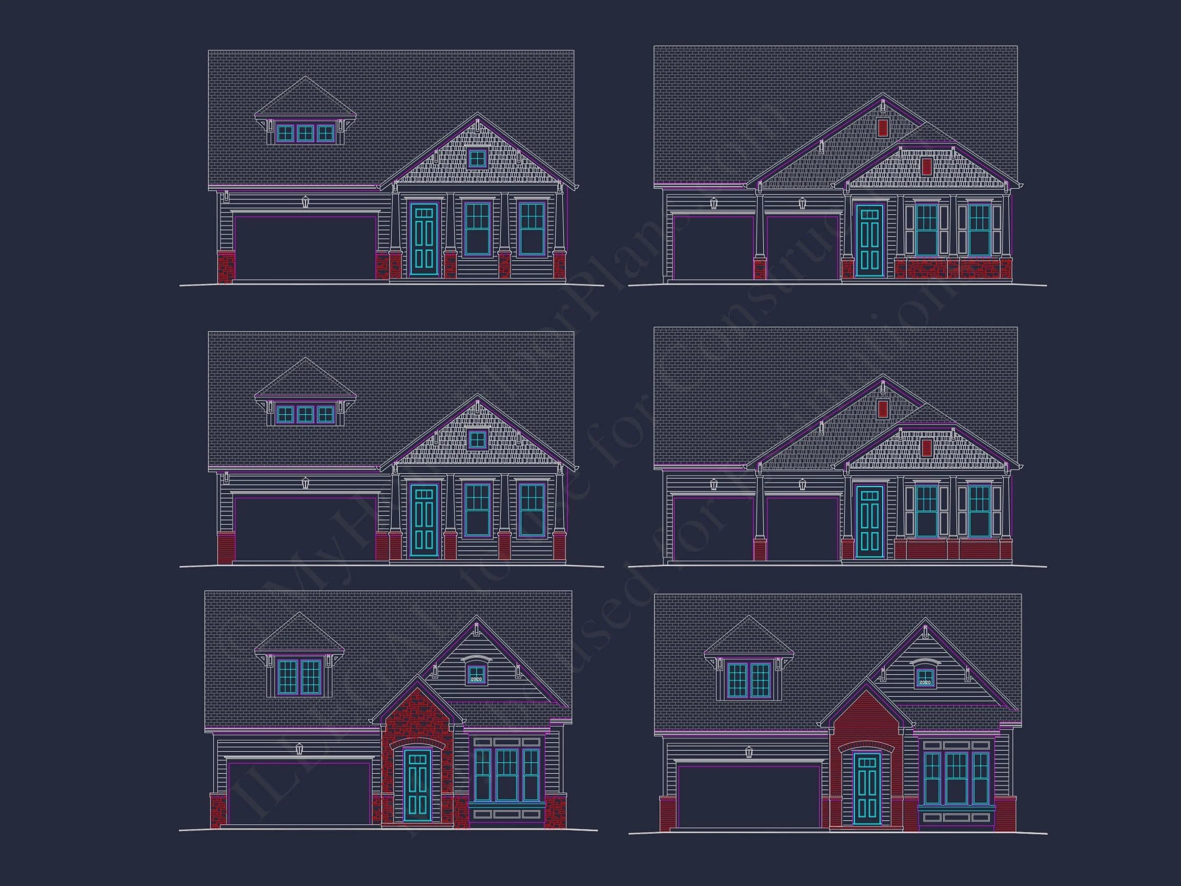 Spacious-Home-Plan-with-4-Elevations-and-1.5-Story-Designs