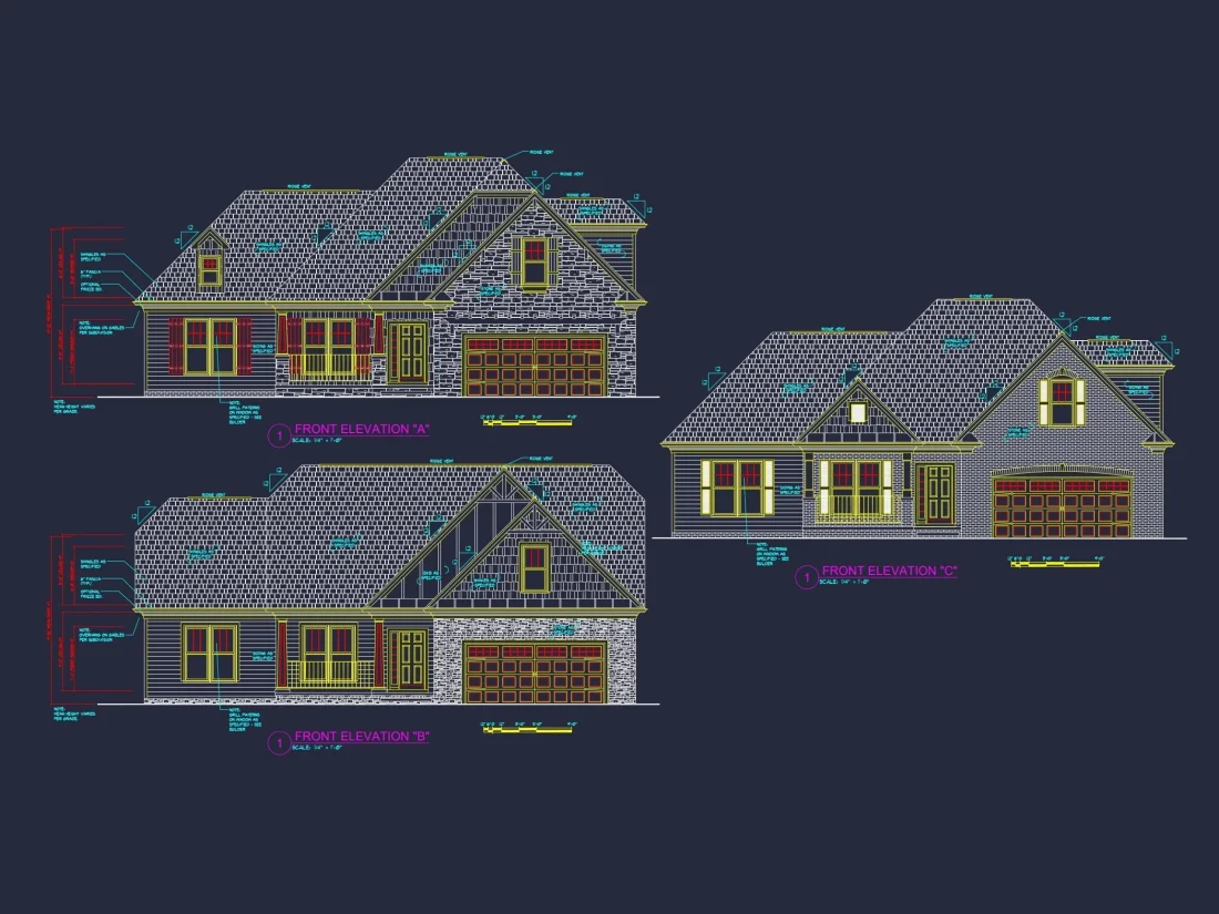 Elegant-Home-Plan-with-3-Bedrooms-CAD-Architectural-Designs