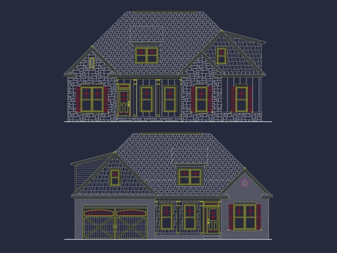 Stunning House Plan with Open Floor Plan and Bonus Room