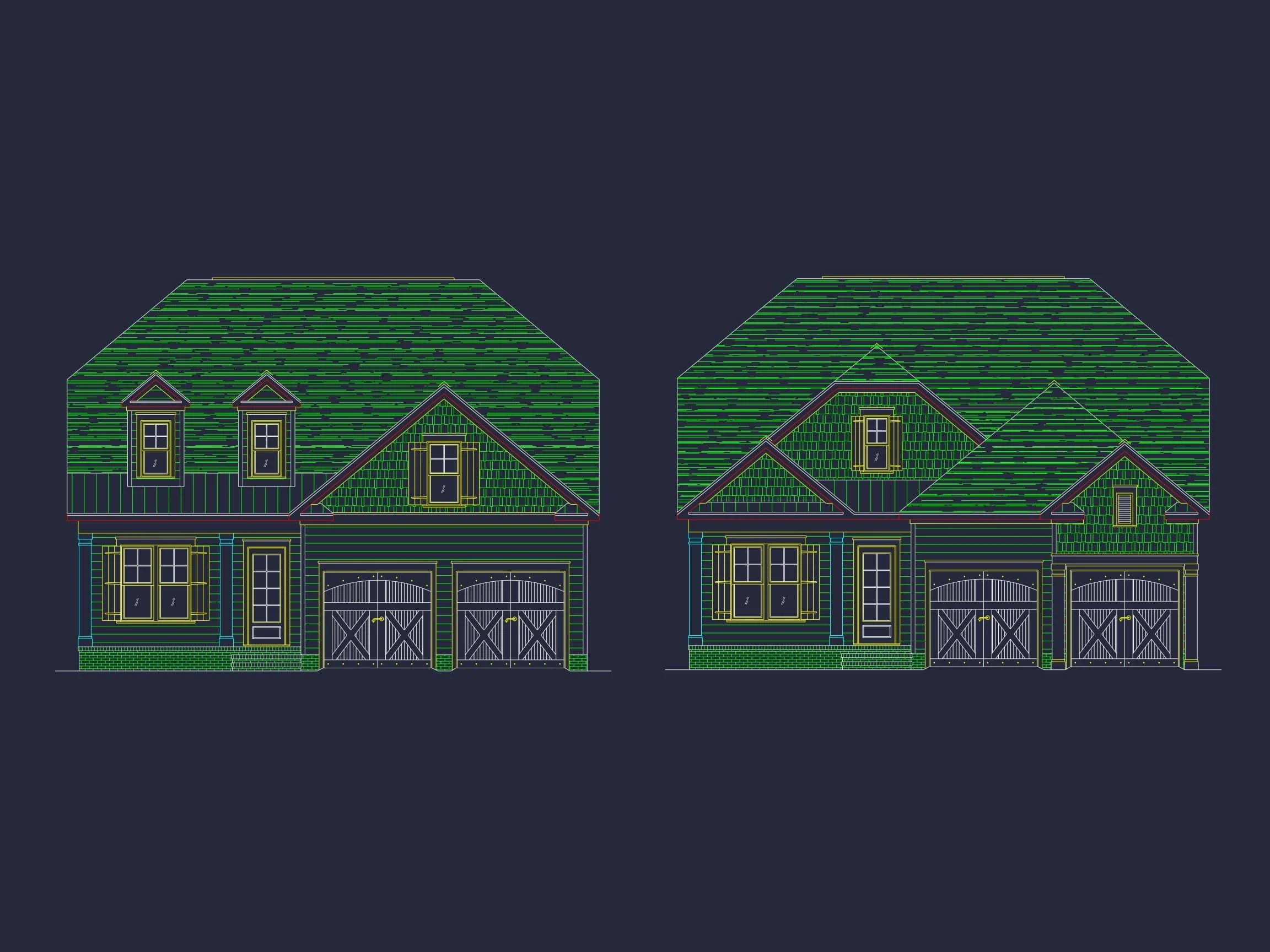 Elegant 1.5-Story Craftsman House Plan with Bonus Room & Open Blueprint