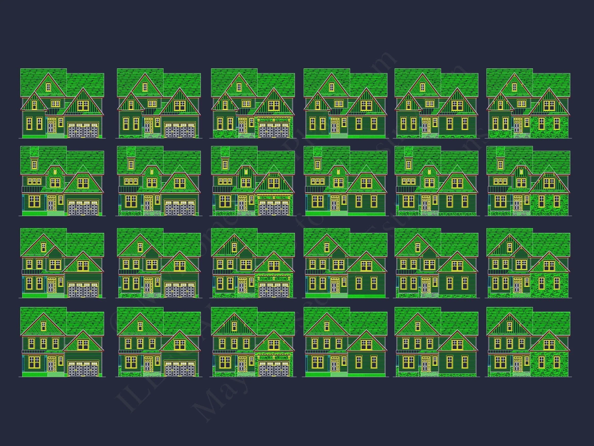 11-1700 HOUSE PLAN - Traditional Home Plan - 4-Bed, 3-Bath, 2,400 SF 2 11-1700 HOME PLAN