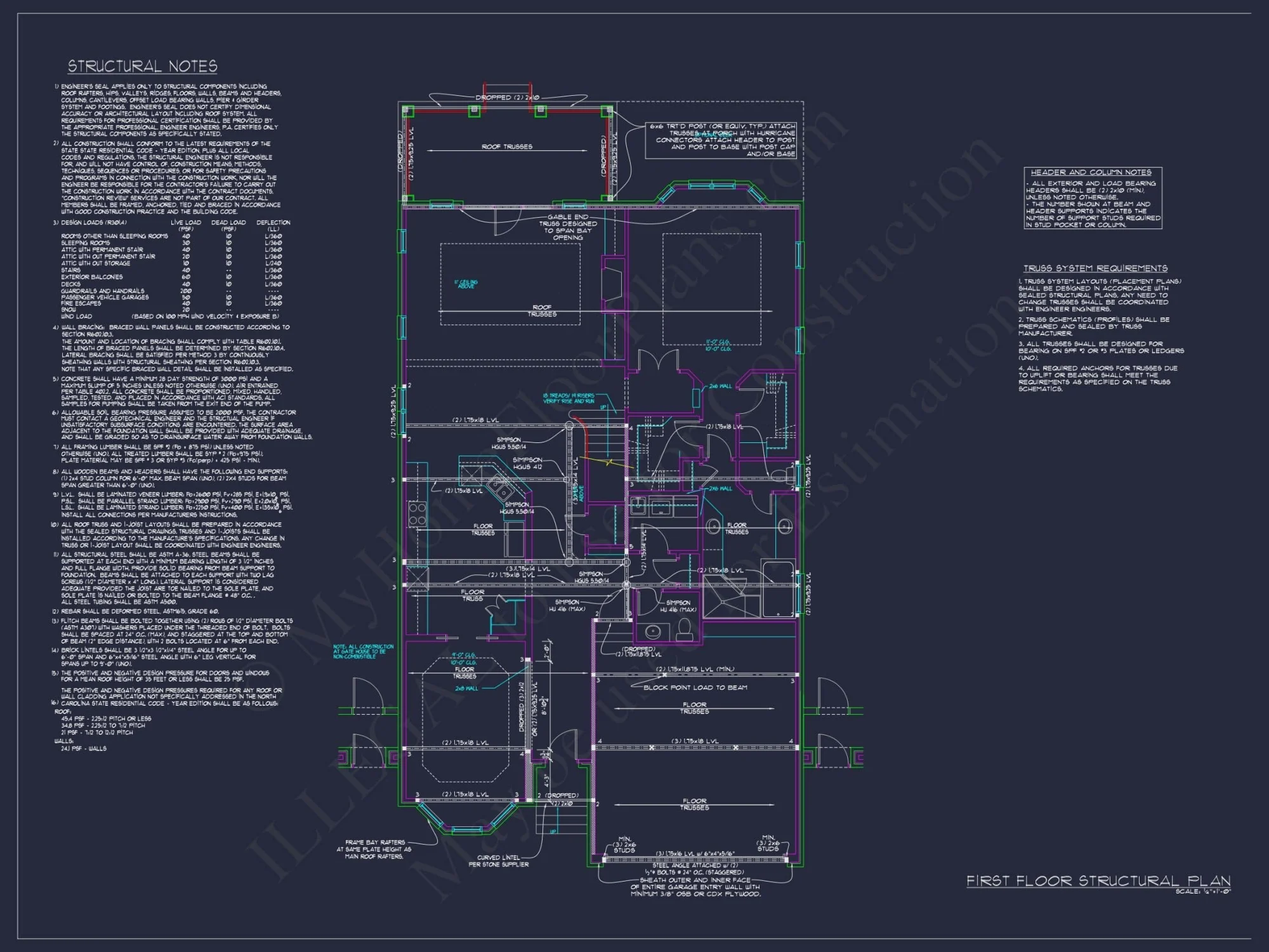 9-1865 HOME PLAN