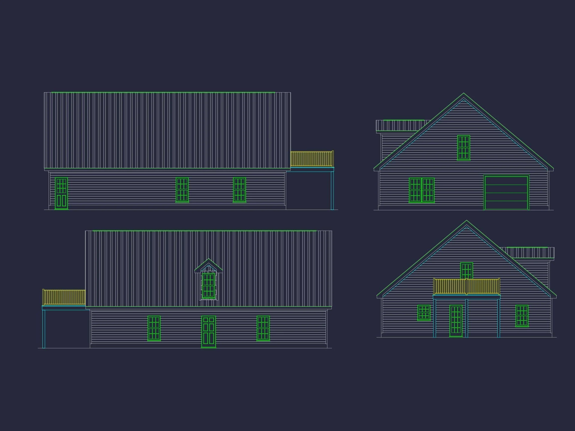 Spacious-2-Story-Home-Plan-with-Great-Room-CAD-Blueprint