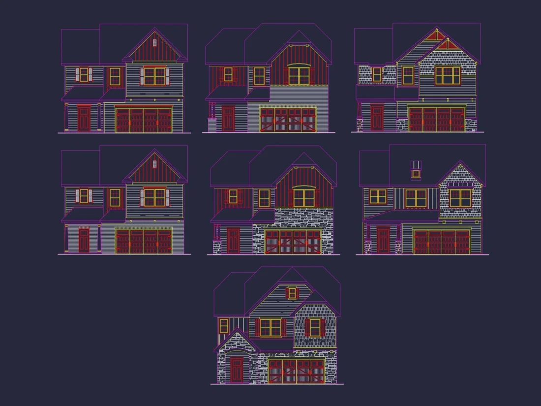 Charming 2-Story House Plan with Craftsman Character