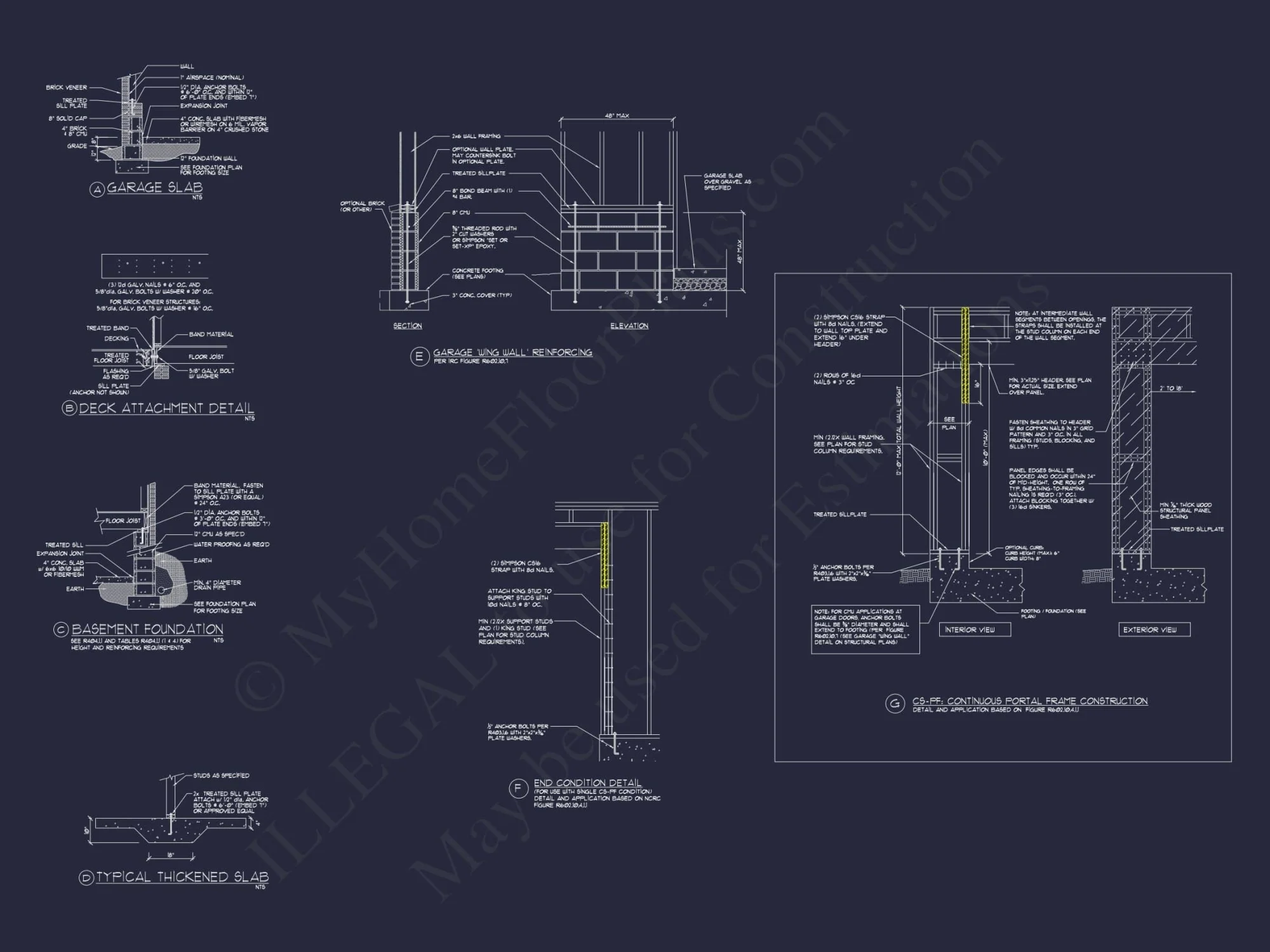 Spacious 2-Story House Plan with Vaulted Ceilings & CAD Designs