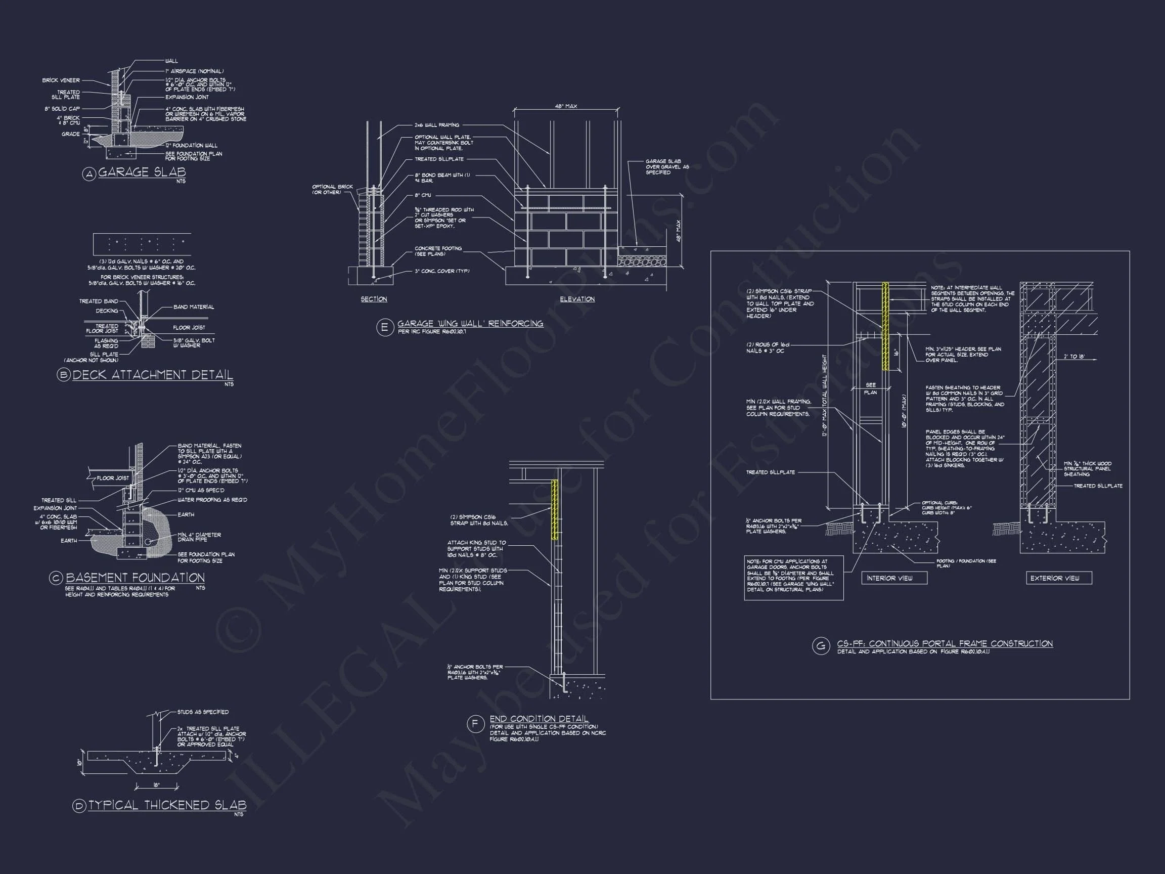 13-1355 HOUSE PLAN - Spacious House Plan with Architectural CAD Designs 15 Spacious 2-Story House Plan with Vaulted Ceilings & CAD Designs