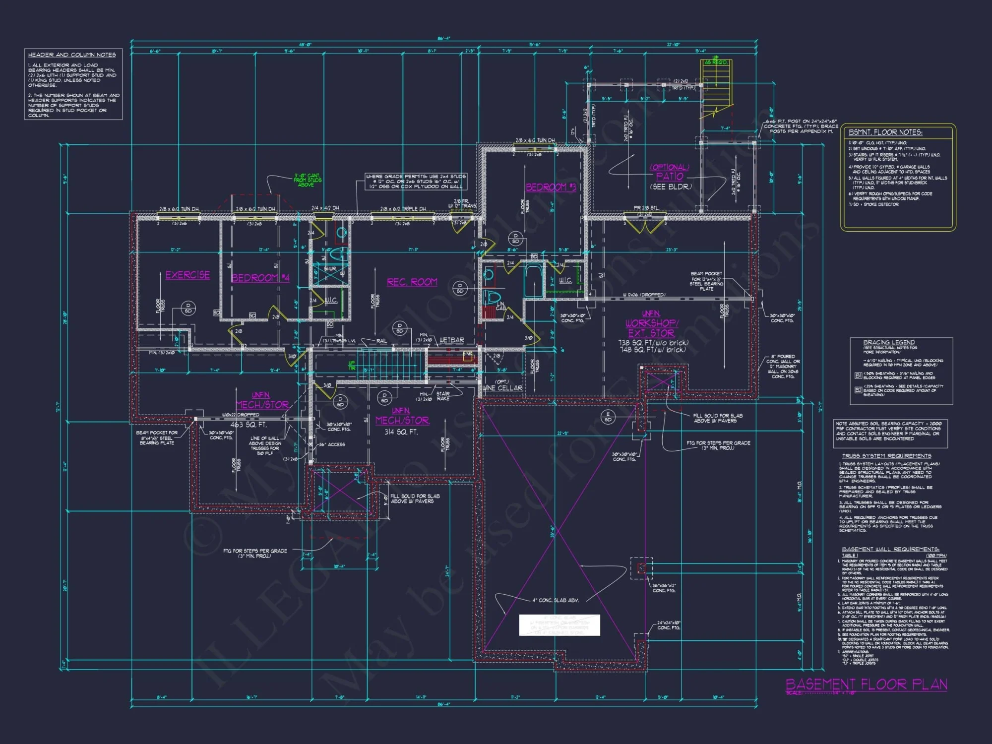 Spacious 2-Story House Plan with Vaulted Ceilings & CAD Designs