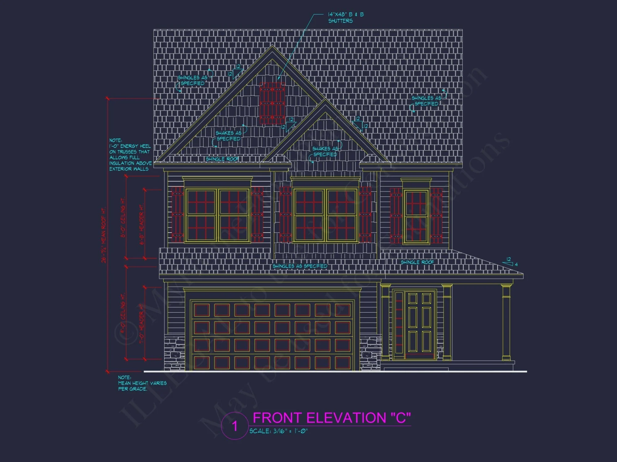 Efficient 2-Story House Plan with CAD Blueprints and Functional Layout