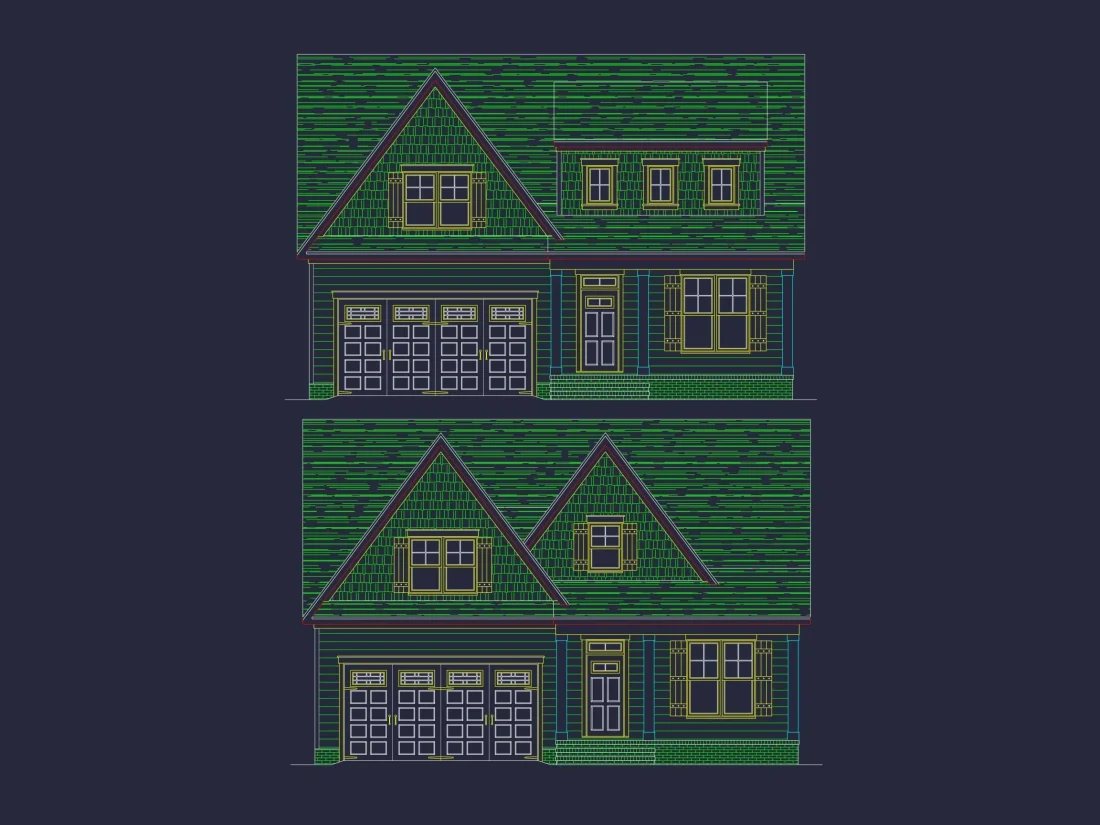 Discover this beautifully designed Craftsman house plan with 1,990 heated sq. ft., 1.5 stories, open layout, and included CAD blueprints.