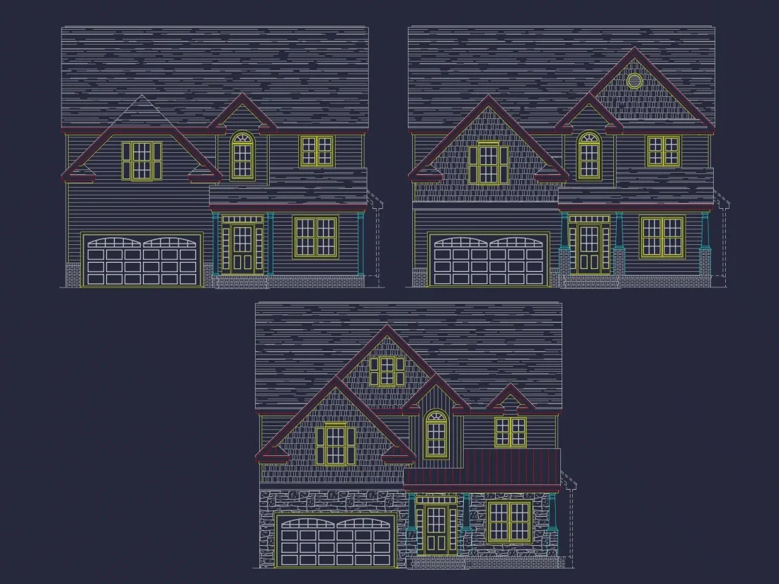 Beautiful-Two-Story-Home-Plan-with-CAD-Designs-and-Floor-Plans