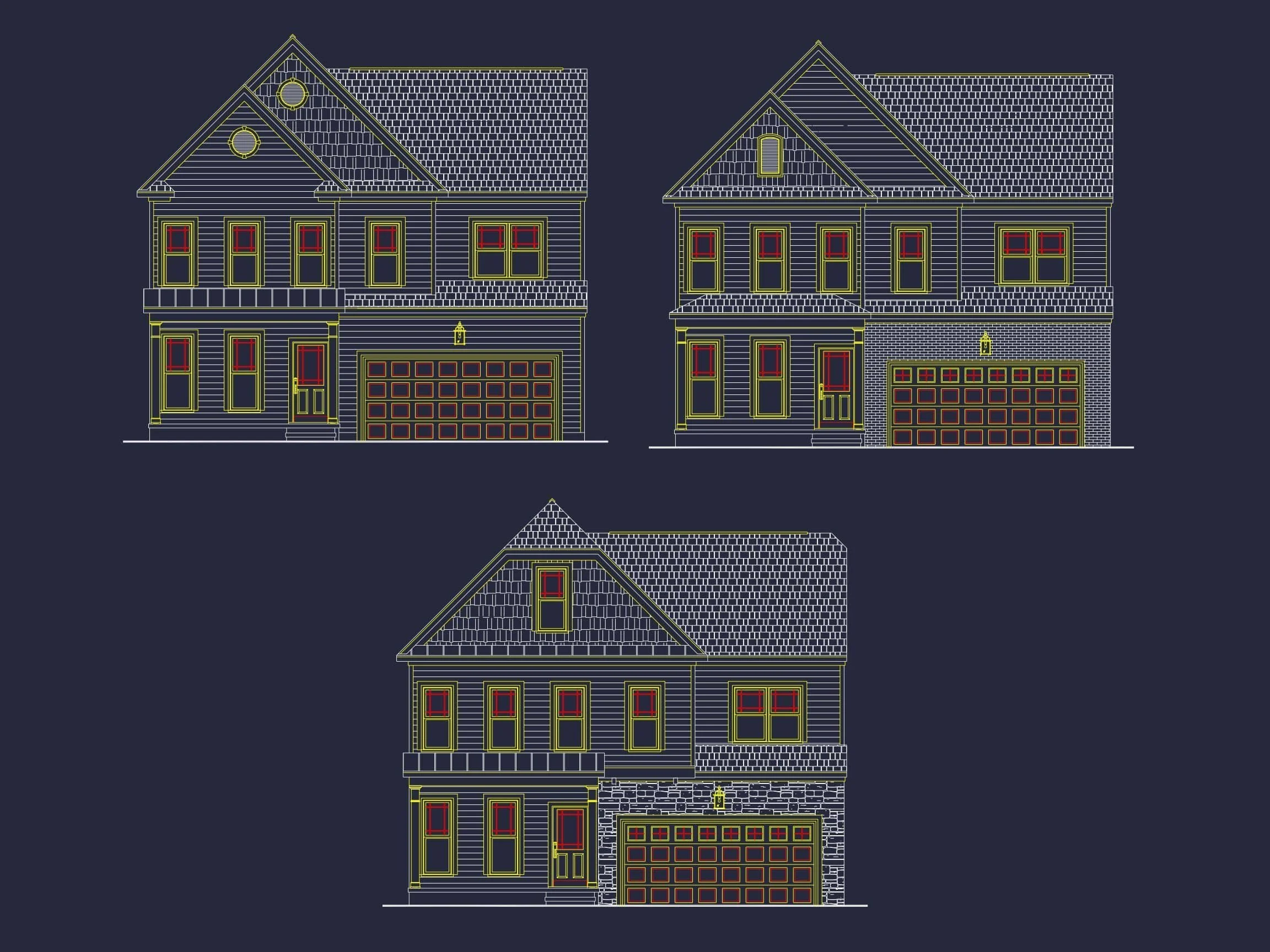8-1227 HOUSE PLAN - Modern Farmhouse Plan - 4-Bed, 2.5-Bath, 2,600 SF 2 8-1227 HOME PLAN