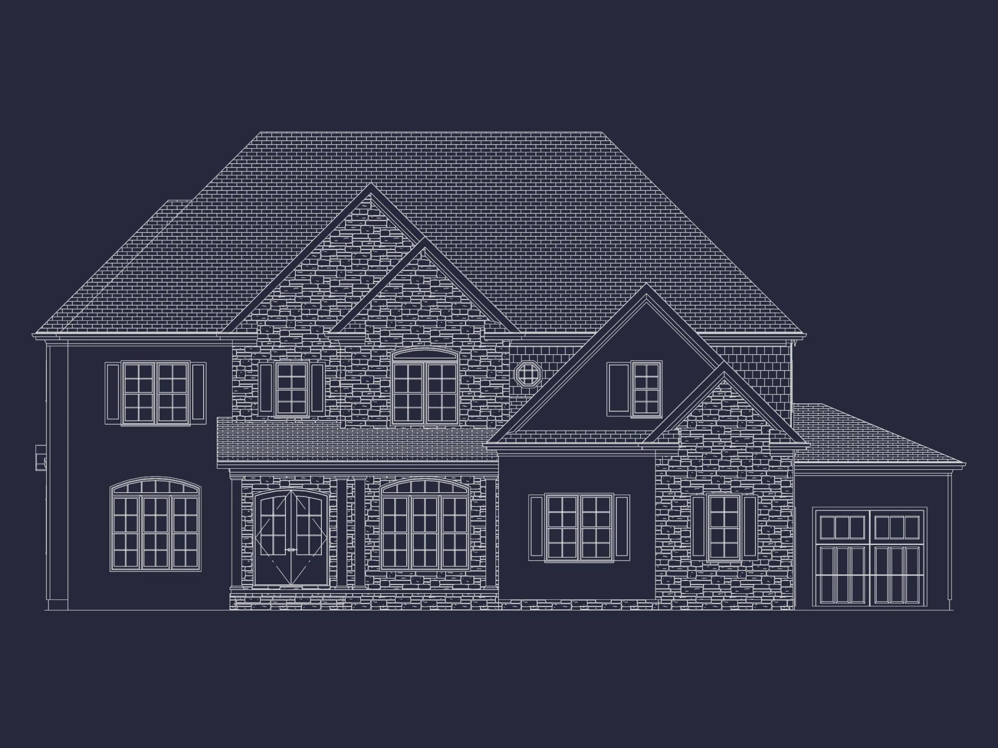 Craftsman Ranch Home Plan with CAD Blueprints & Modern Comfort