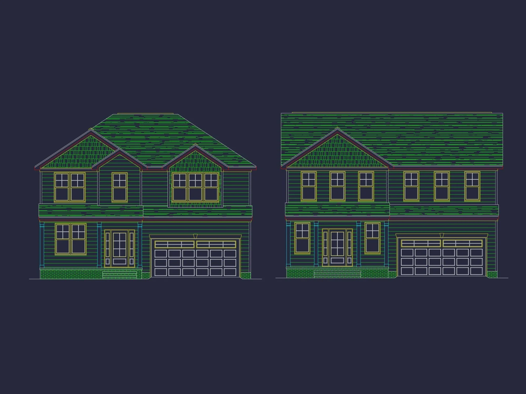 Modern Craftsman Home Plan with Flexible 2-Story Layout