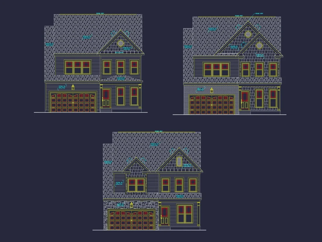 Two-Story Craftsman House Plan with 4 Bedrooms & Open Floor Layout