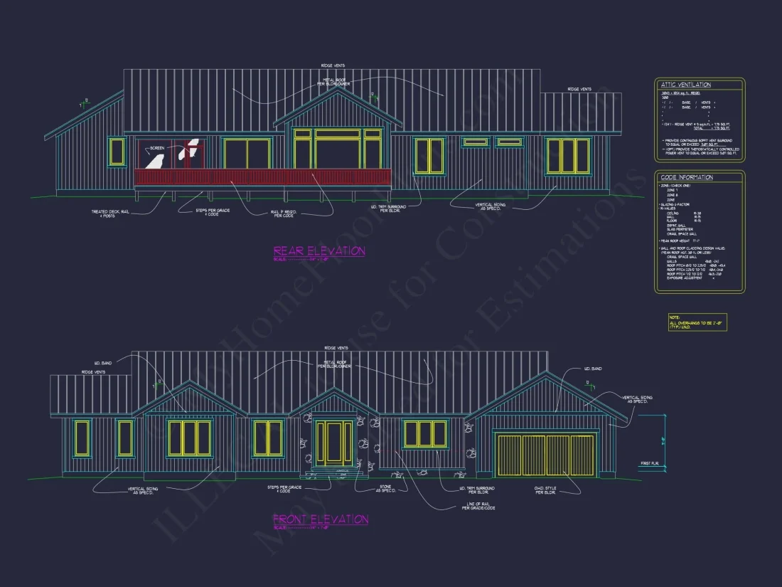 Custom Ranch-Style House Plan with Open Layout and Vaulted Ceilings