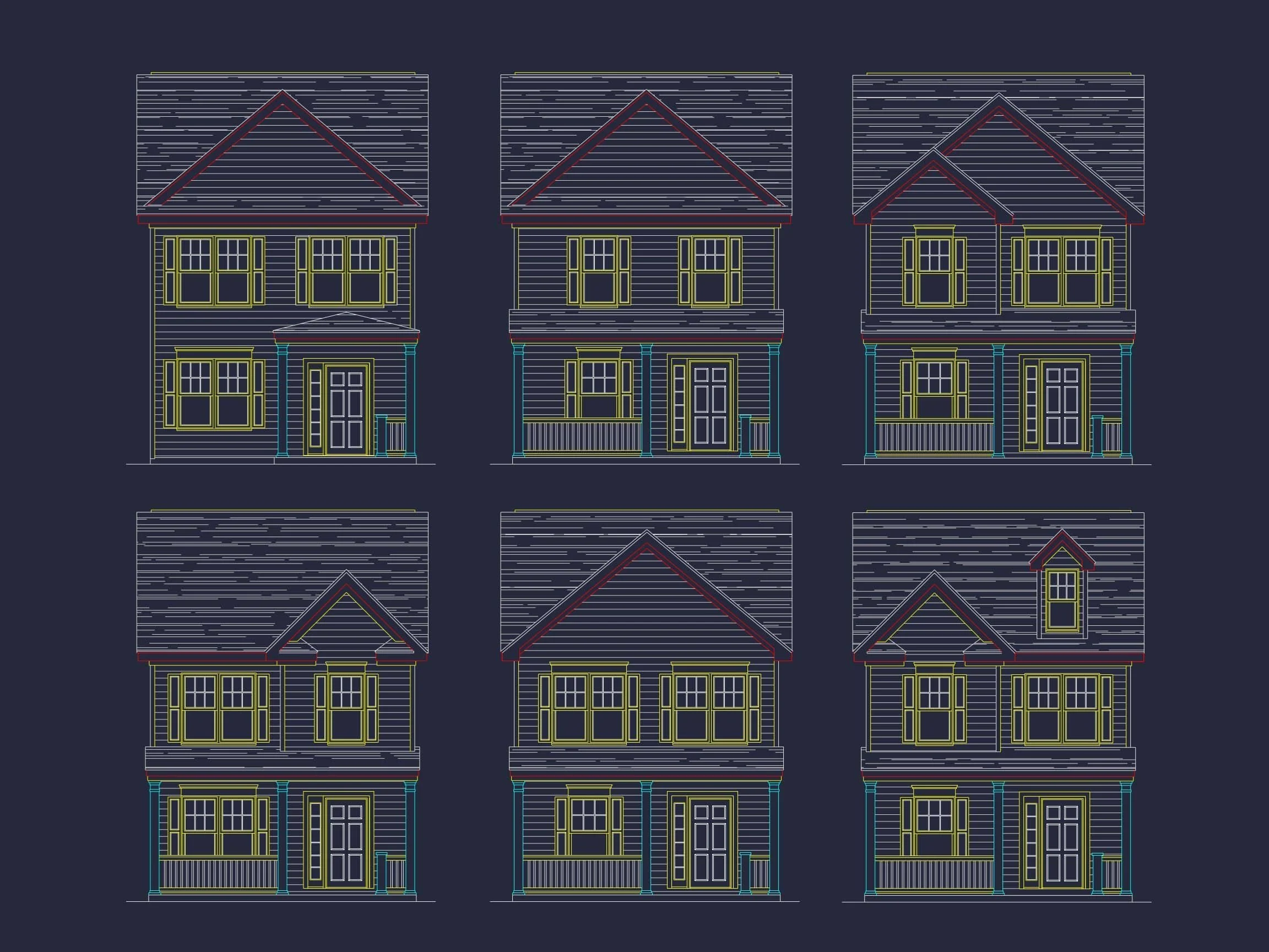 Modern Craftsman Home Plan with 2-Story Design and Open Floor Plan