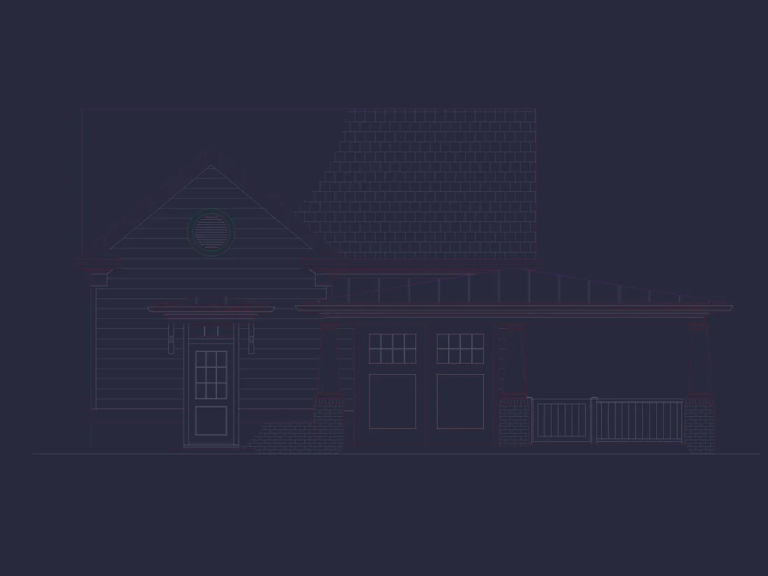 Versatile House Plan with Garage Workshop & Vaulted Ceilings