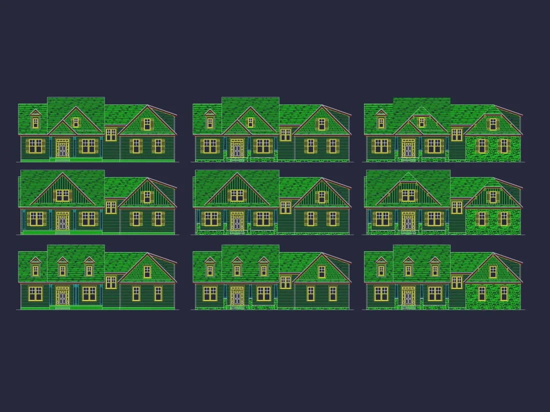 Elegant 3-Story House Plan with Craftsman Charm & Vaulted Ceilings