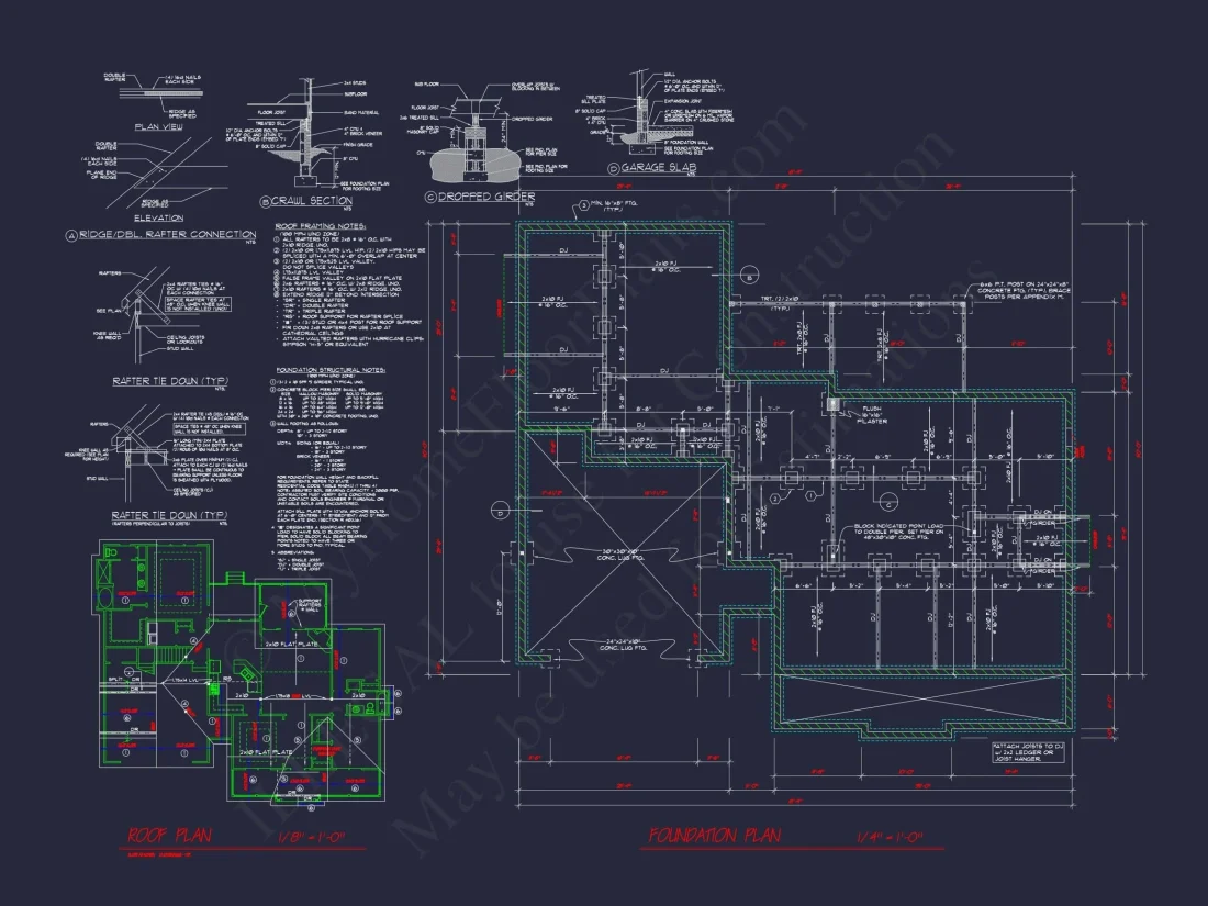 Traditional Country Home Plan – 1 Story, 4 Bedrooms, Open Floor Plan & Porches