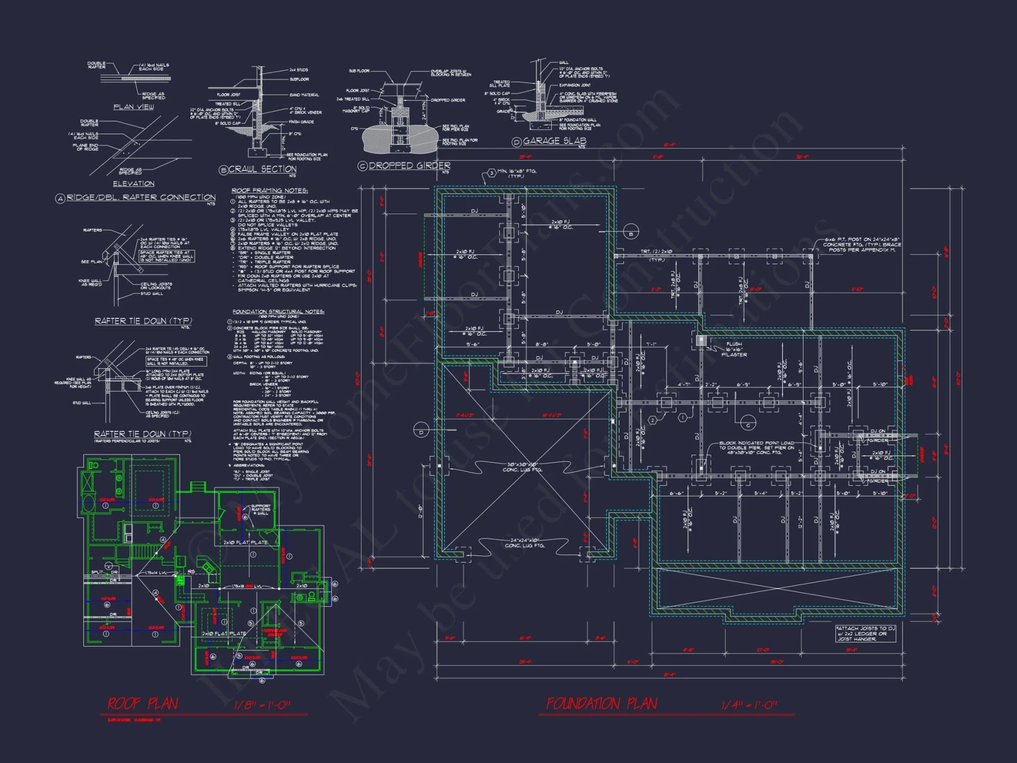 Traditional Country Home Plan – 1 Story, 4 Bedrooms, Open Floor Plan & Porches