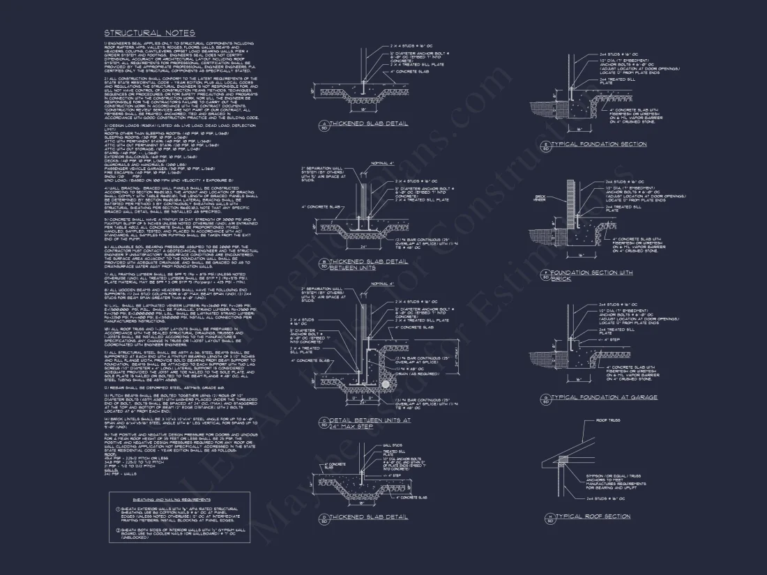 11-1083-2 7-UNIT TOWNHOME PLAN