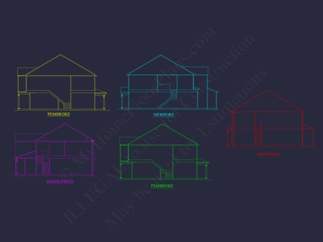 11-1083-2 7-UNIT TOWNHOME PLAN