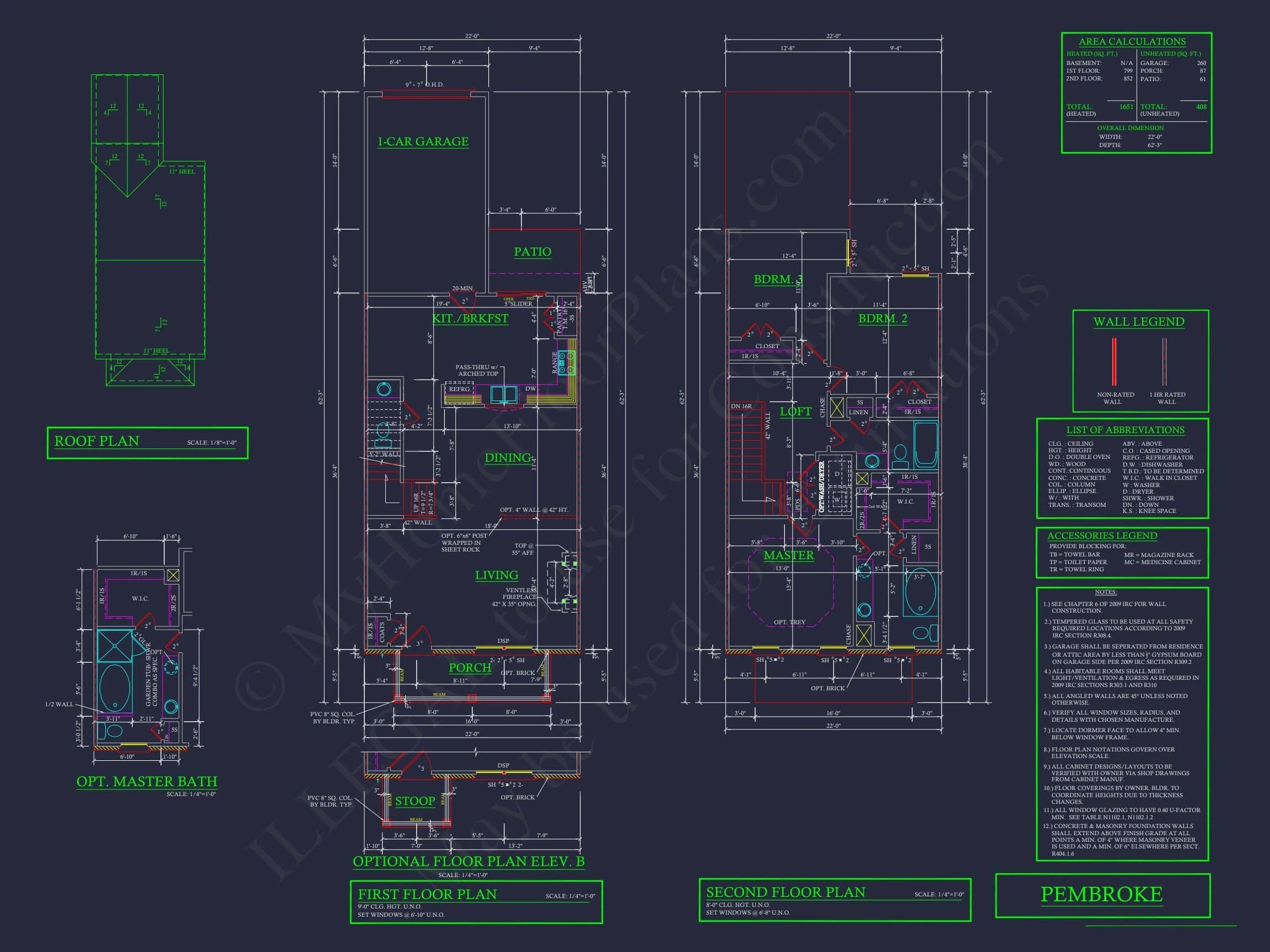 11-1083-2 7-UNIT TOWNHOME PLAN