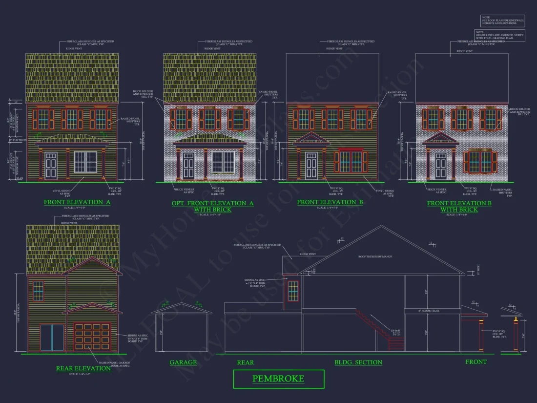 11-1083-2 7-UNIT TOWNHOME PLAN
