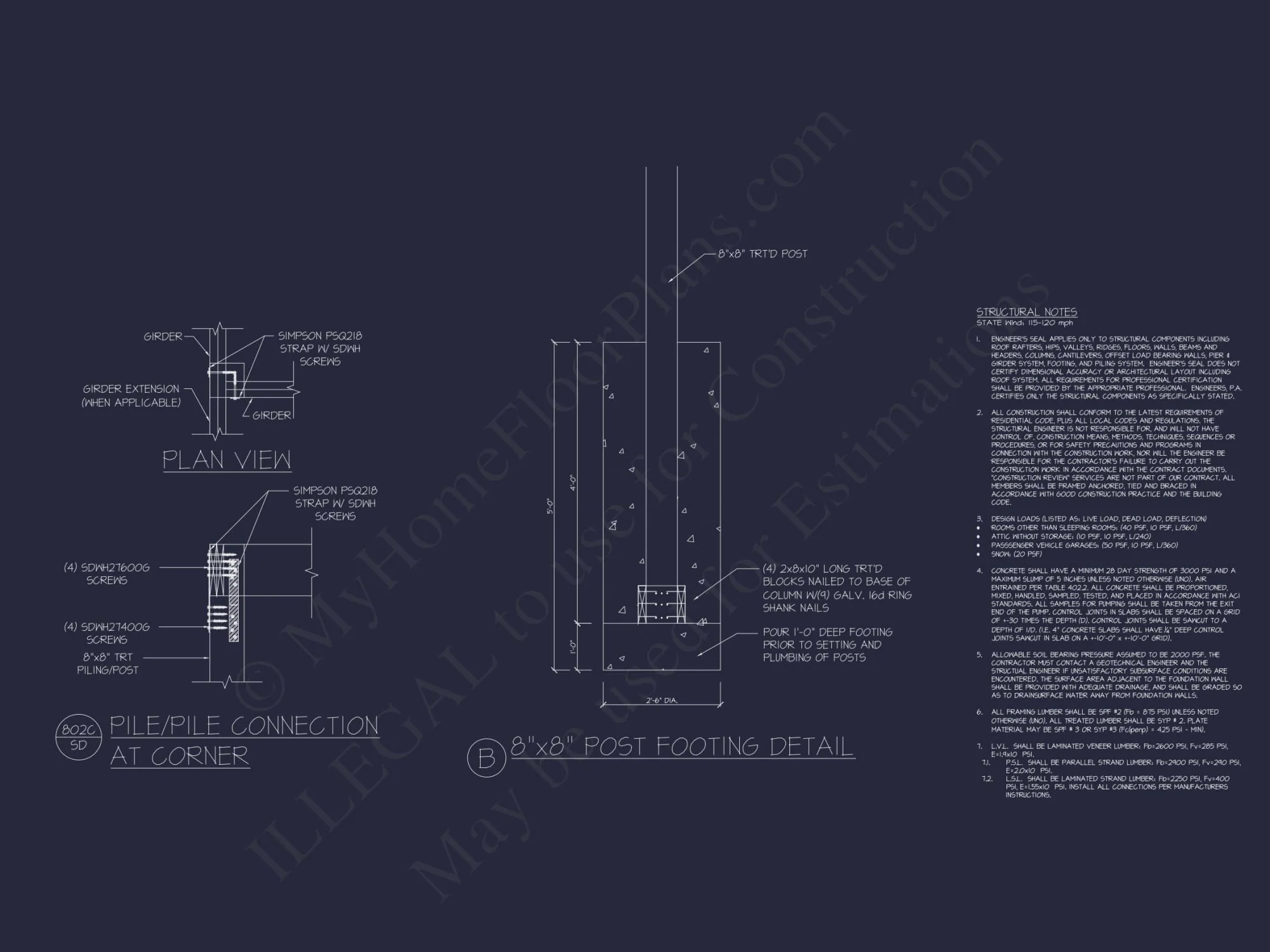 Compact Pavilion House Plan CAD Floor Designs & Blueprint