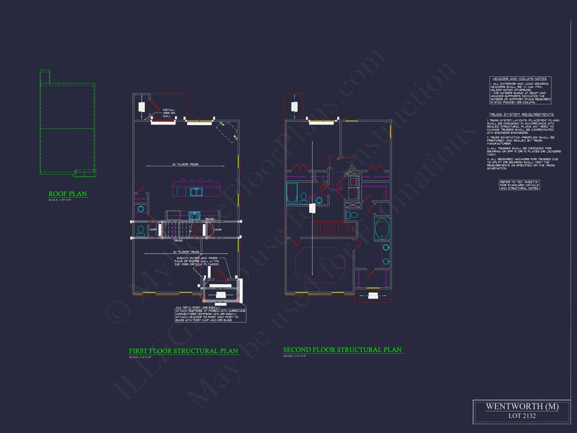 Modern 2-Story Townhome Floor Plan with Craftsman Design
