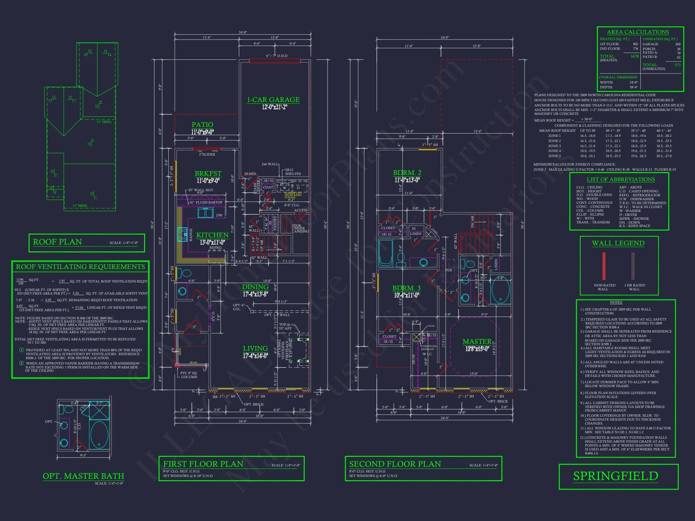 12-2220-4 7-UNIT TOWNHOUSE PLAN - Modern Townhouse Floor Plan - Detailed Architecture Designs 27 Modern 2-Story Townhome Floor Plan with Craftsman Design