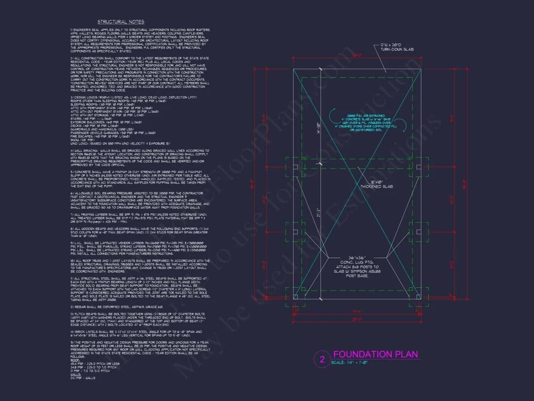 Traditional Carport House Design with CAD Floor Plan Blueprint