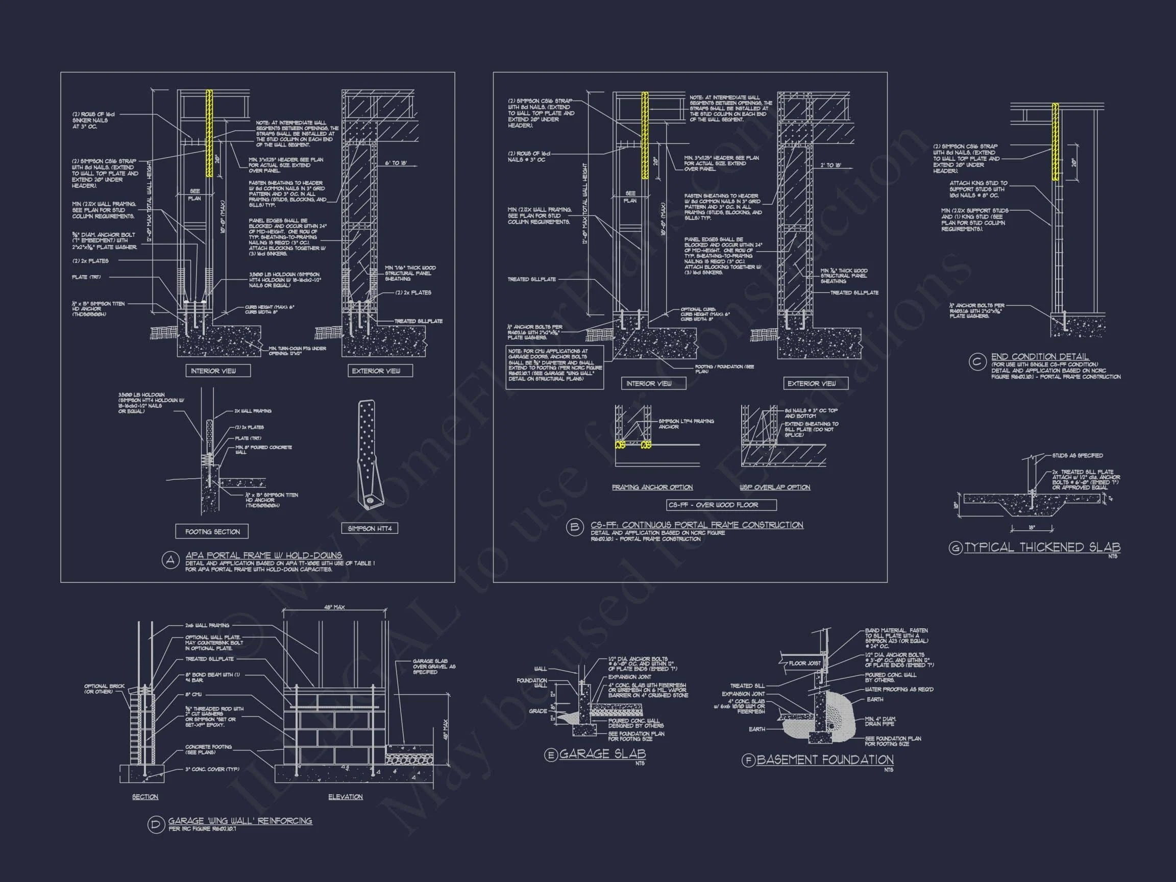 Stunning 5-Bedroom Home Plan with Full CAD Architectural Design