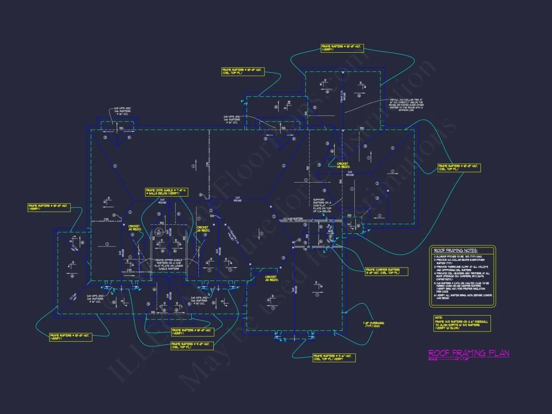 Stunning 5-Bedroom Home Plan with Full CAD Architectural Design