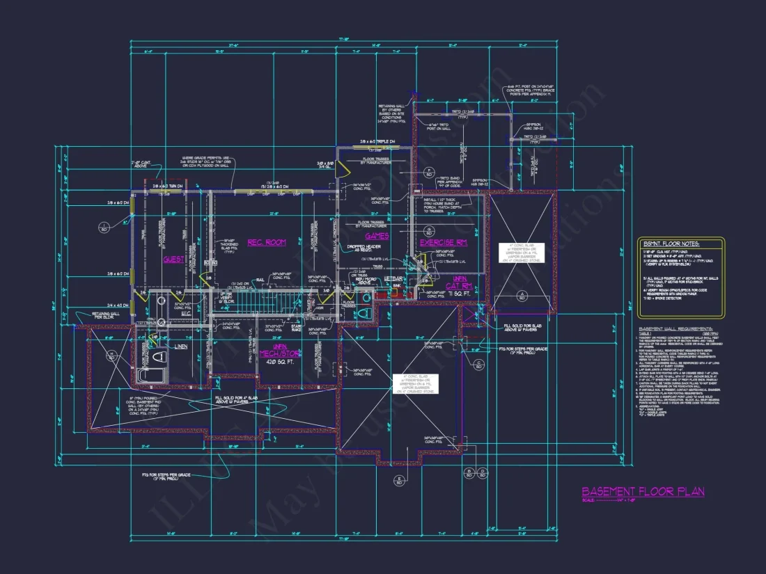 Stunning 5-Bedroom Home Plan with Full CAD Architectural Design
