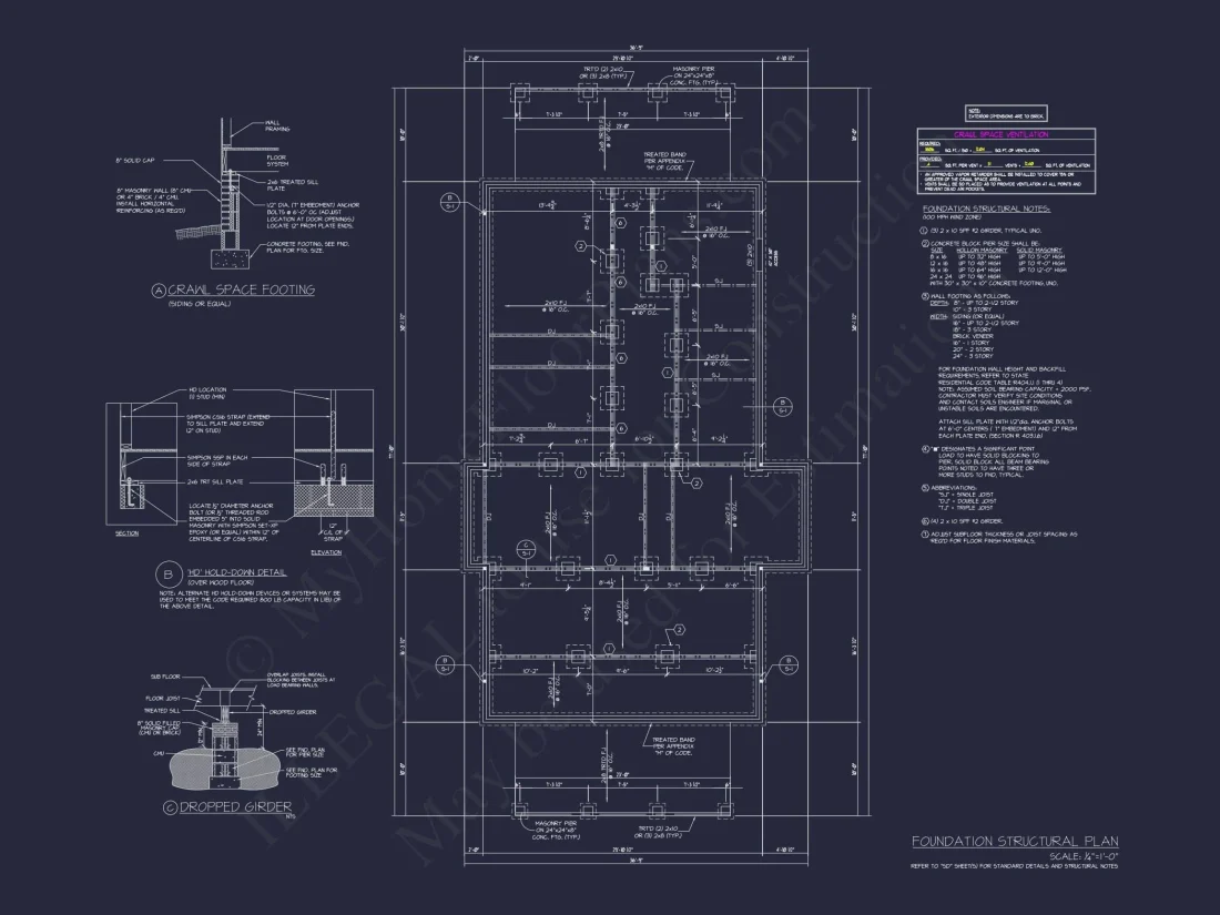 Modern Home Plan with 2 Beds, CAD Blueprints & Craftsman Design