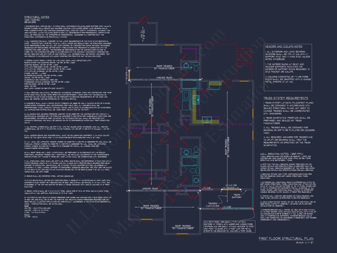 Craftsman Ranch Home Plan with 5 Bedrooms and Open Floor Layout
