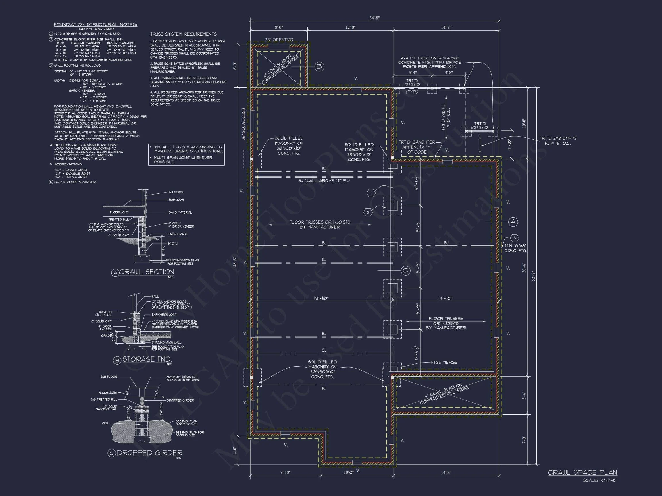 13-1751 HOUSE PLAN - Craftsman Ranch House Plan with 5 Bedrooms and Open Floor Layout 9 Craftsman Ranch Home Plan with 5 Bedrooms and Open Floor Layout