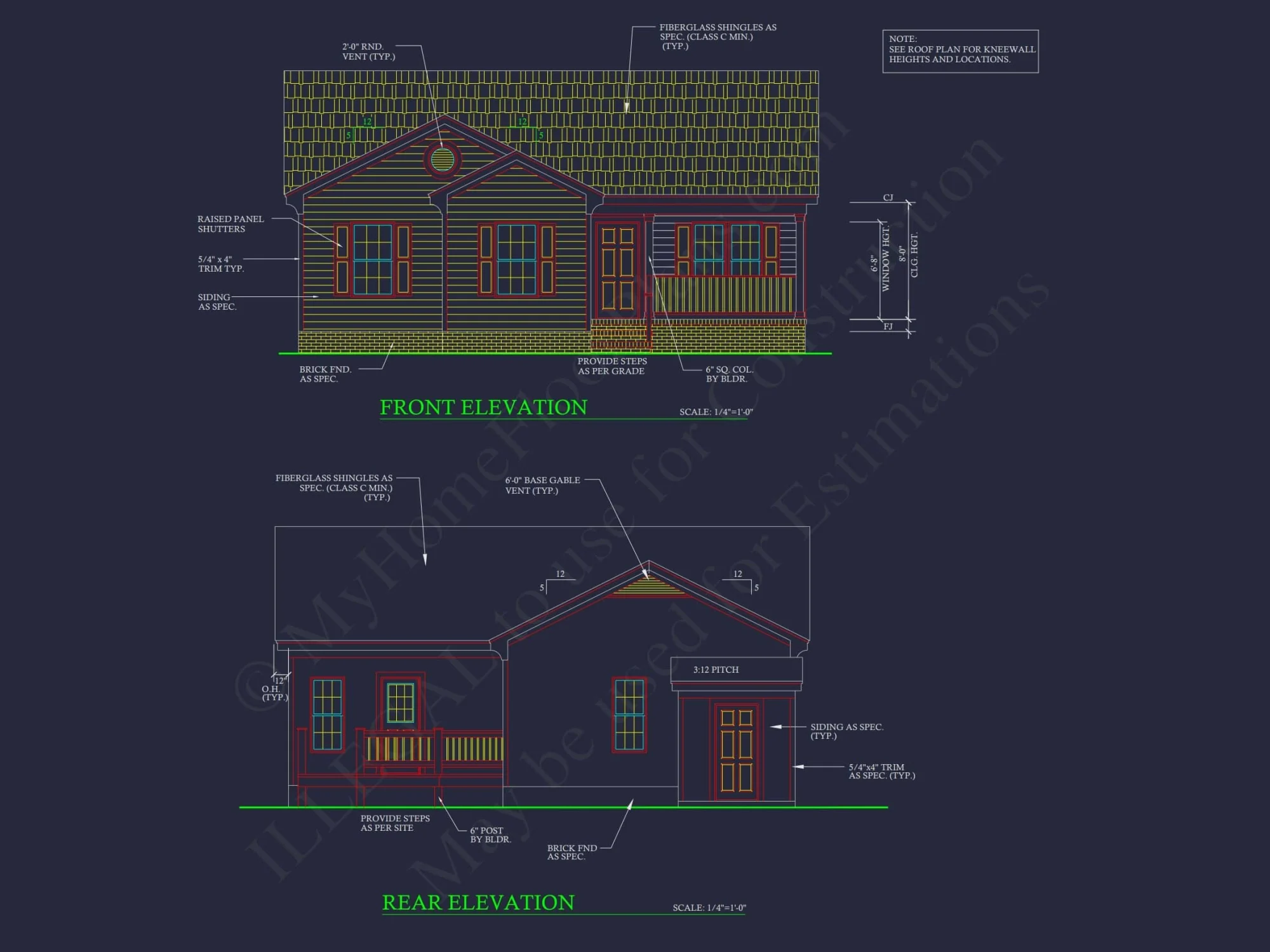 Craftsman Ranch Home Plan with 5 Bedrooms and Open Floor Layout