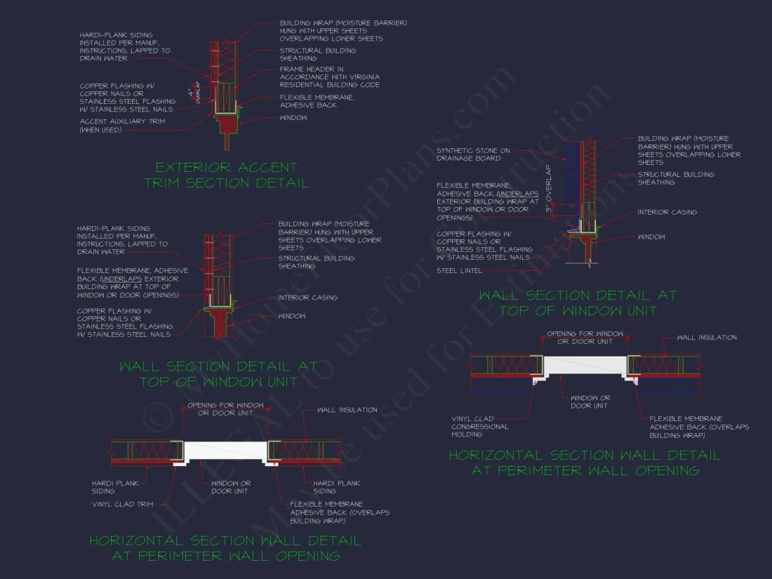 94' Wide Clubhouse Floor Plan – Architectural CAD Blueprints