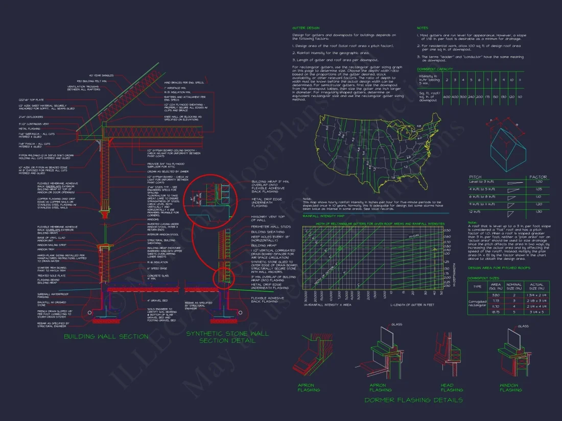 94' Wide Clubhouse Floor Plan – Architectural CAD Blueprints