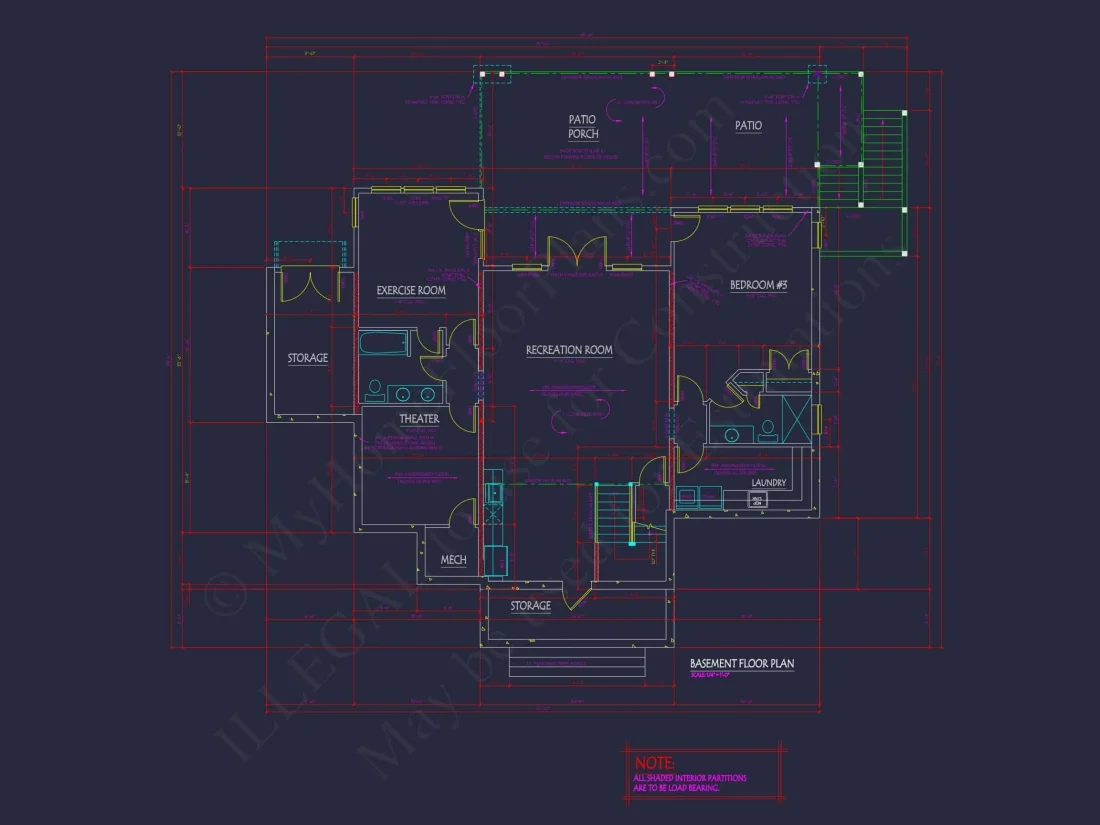 Custom Craftsman Home Plan with 2 Stories & CAD Designs