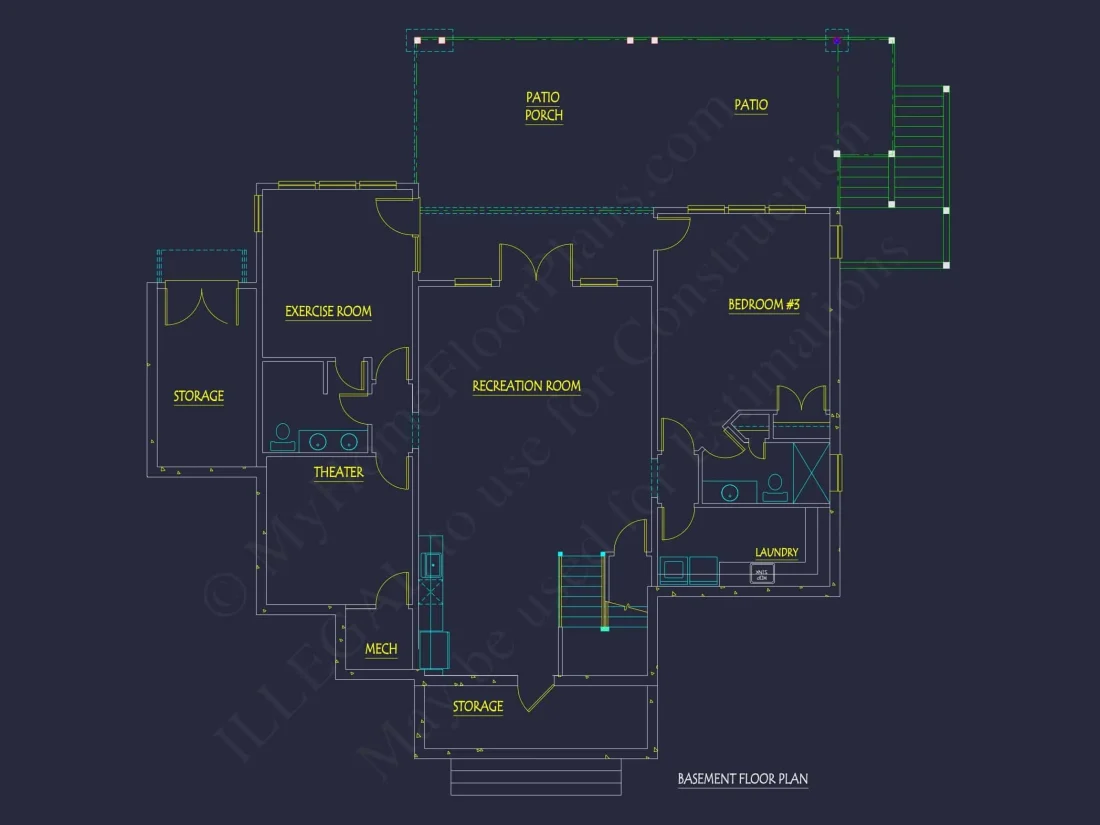 Custom Craftsman Home Plan with 2 Stories & CAD Designs