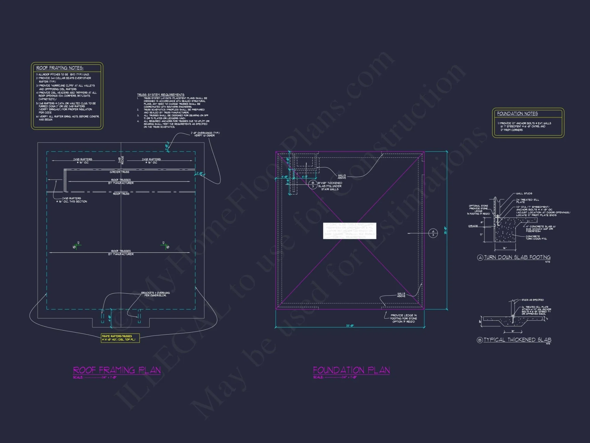 Barn-Style Floor Plan with 2 Garage Bays and Workshop Space