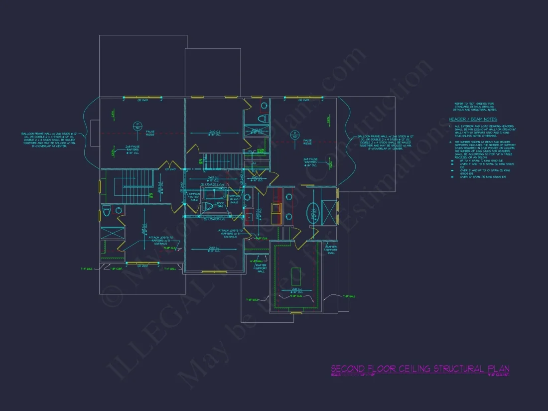 Craftsman Home Plan with Spacious Floor Designs & Blueprint