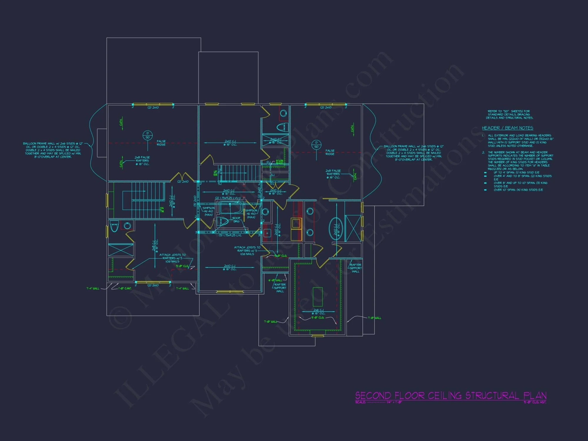 Craftsman Home Plan with Spacious Floor Designs & Blueprint