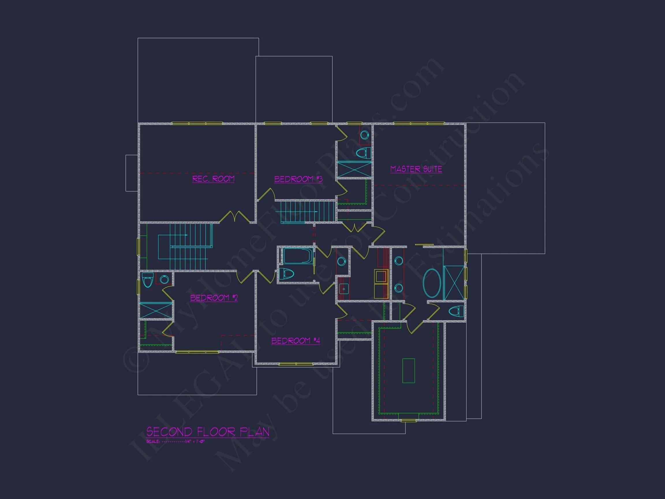 Craftsman Home Plan with Spacious Floor Designs & Blueprint