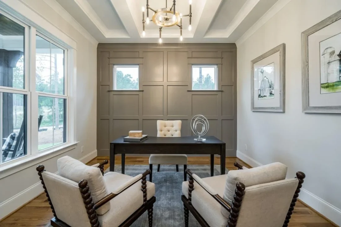 Craftsman Home Plan with Spacious Floor Designs & Blueprint