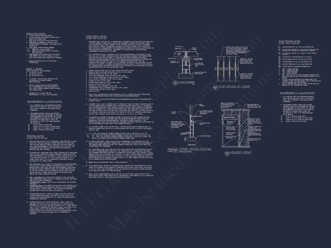 Modern 3-Story House Plan with Open Floor Layout & Roof Deck
