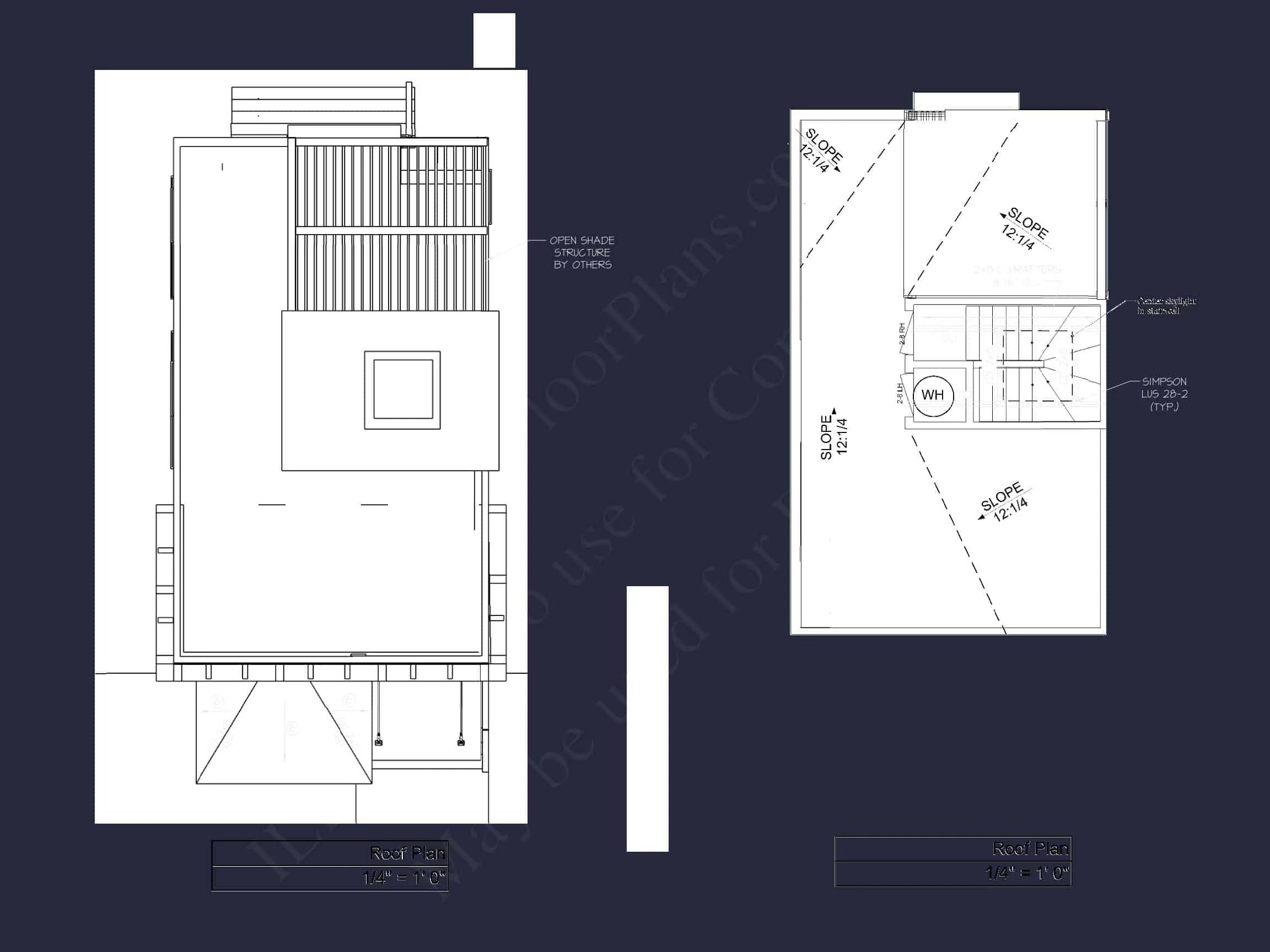 20-1186 HOUSE PLAN - Italianate House Plan - 3-Bed, 3-Bath, 1,950 SF 7 Modern 3-Story House Plan with Open Floor Layout & Roof Deck